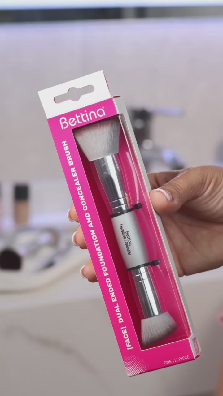 Load video: Dual Ended Foundation And Concealer Brush